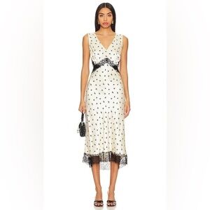 RAILS Pandora Dress Champagne Floral M